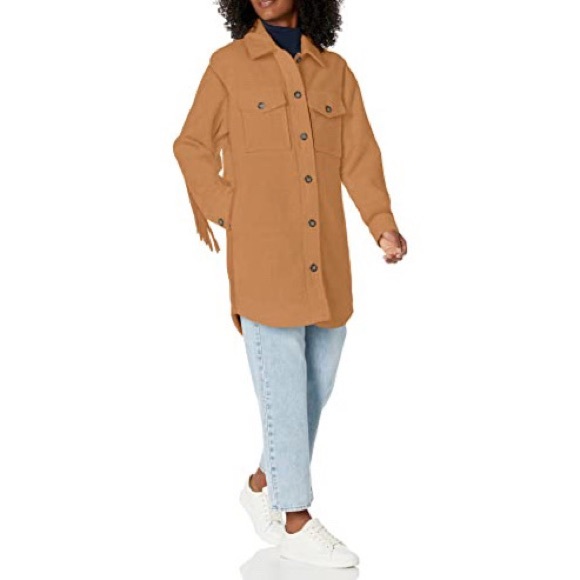 NWT Levi’s Fringe Shirt Jacket - Picture 3 of 9